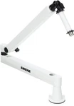 Shure By Gator SH-BROADCAST2 Low-profile Desk Mic Boom Stand White. Fixed Price $125.99.