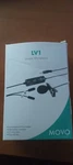 Movo LV1 Lavalier Microphone (color: Black) (comes With Splitter). Fixed Price $12.00.