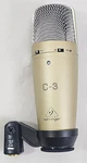 Behringer C-3 Dual-diaphragm Condenser Microphone Untested. Fixed Price $39.99.