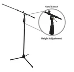 Harmony Audio Ha-micboom Pro Live Stage Or Studio Microphone Stand New. Fixed Price $33.95.
