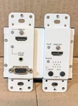 C2G Wall Plate Transmitter CAT5 29301 Hdmi Vga 3.5 Over Single. Fixed Price $129.99.