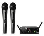Akg WMS40 Mini Dual Vocal Set Wireless Handheld Microphone System (band A/c). Fixed Price $169.99.