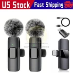 Wireless Microphone Mini For Iphone/android Phone, Led Display Lavalier. Fixed Price $10.90.