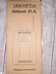 Vocopro Silentpa-rx 16-CHANNEL Wireless Audio Broadcast System. Fixed Price $96.00.
