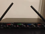 Acesonic Uhf 4000 900MHZ Digital Wireless Microphone System No Mics.powertested. Fixed Price $199.99.