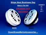 Jl Audio Speaker & Mx Series 770 Spacer Mounting Rings White Or Black 1/2". Fixed Price $43.00.