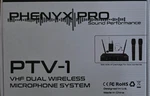 Phenyx Pro PTV-1 Vhf Wireless Microphone Handheld Bodypack Lavalier Headset Yoga. Fixed Price $45.00.