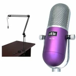Heil Sound Pr 77D Dynamic Microphone (purple) With Two-section Broadcast Arm. Fixed Price $269.00.