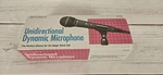 Optimus Unidirectional Dynamic Microphone 33-3018 Original Box. Fixed Price $9.99.