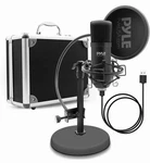 Pyle Usb Audio Cardioid Condenser Mic W/desktop Stand Pop Filter PDMIKT120. Fixed Price $29.69.