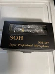 Soh NM-607 Super Professional Dynamic Microphone Karaoke Dj With Cable. Fixed Price $19.99.
