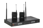 Audix AP62 Bp 2-CHANNEL Wireless Microphone System Comes With 3 Earset Mics Nice. Fixed Price $895.00.