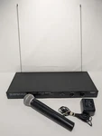 Diversity Wireless Receiver Marcad L4-CN W/shure SM58 Mic Tested Works. Fixed Price $99.99.