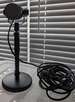 Rode Microphone Podcasting, Pop Filter, Boom Arm, Stand, Cable, Headphones Audio. Fixed Price $182.15.