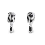 Pyle Pro PDMICR42SL Vintage Retro Style Dynamic Studio Vocal Microphone (2 Pack). Fixed Price $70.99.