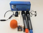 Bietrun WXM09 2 Uhf Wireless Dual Handheld Microphone System. Fixed Price $35.00.