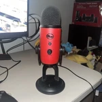 Blue Yeti Usb Satin Red Microphone For Gaming, Podcast, Streaming. Fixed Price $24.45.