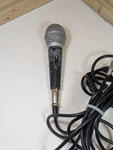 Audio-technica ATR30 Cardioid Low Impedance Microphone 16FT Cord +adapter Tested. Fixed Price $14.99.