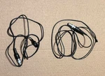 Lot Of 2 Telex ELM-33L & Unknown Model Lapel Lavalier Microphone. Fixed Price $44.95.