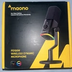 Maono PD100W Wireless Dynamic Desktop Microphone Usb-c Missing Arm Open Box!. Fixed Price $47.99.