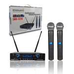 2 Channel Uhf Wireless Handheld Microphone System Pro Audio For Church Stage. Fixed Price $96.69.