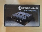 New Sterling S104HA Compact 4-CHANNEL Headphone Amplifier Studio Pro Audio. Fixed Price $30.00.