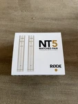 Rode NT5 - Matched Pair Compact Condenser Microphones Open Box. Fixed Price $280.00.