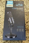 Aokeo Usb Condenser Microphone Podcast Gaming Streaming Black. Fixed Price $35.30.