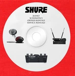 Shure Audio Repair Service Owner Manuals On 1 Dvd In Pdf Format. Fixed Price $19.85.