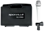 Rockville Tc Pro White Electro-plated Microphone Premium W/taiwan Cartridge. Fixed Price $22.95.
