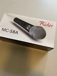 Rider MC-58A Dynamic Microphone Wired Mountable W/ Cable & Case. Fixed Price $35.99.