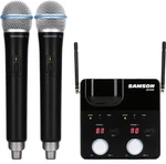 Samson Concert 288M Handheld Dual-channel Wireless System With Q8X Microphone. Fixed Price $300.10.
