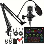 Sktome Podcast Equipment Bundle, V8MAX Voice Changer With Microphone .... Fixed Price $64.62.
