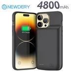 Newdery Battery Charger Case For Iphone 13MINI/12MINI Power Bank Charging Cover. Fixed Price $20.99.