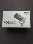 Rode Podmic Cardioid Dynamic Broadcast Microphone - White New In Box. Fixed Price $79.99.