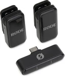 Rode Wireless Microphone Kit Usb-c, Black. Fixed Price $91.00.