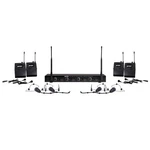 Gemini UHF-04HL Four Channel Headset/lavalier Wireless Microphone System. Fixed Price $169.95.