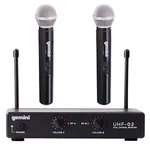 Gemini Sound UHF-02M Pro Live Stage Pa Karaoke Handheld Wireless Microphones. Fixed Price $69.95.