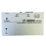 Behringer Micropower PS400 Ultra Compact Phantom 12V Supply Silver Tested. Fixed Price $19.95.