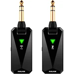 Nux B-5RC 2.4GHZ Wireless Guitar System With Charging Case Black. Fixed Price $149.00.