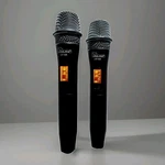 Set Of Two Idolpro UHF-528 Dual Handheld Wireless Karaoke Microphones Only. Fixed Price $85.00.