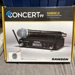 Samson Concert 99 Handheld Wireless System K Band -open Box-missing Manual. Fixed Price $180.00.