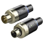 Lekato Microphone Transmitter Receiver 5.8GHZ Wireless System Plug Xlr 100FT. Fixed Price $90.89.