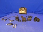 Lectrosonics UCR211 Uhf Receiver Block 24, UM200C W/mic, UH200D Plug-on, Case. Fixed Price $885.00.