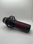 Hyperx Quadcast Red Led Usb Condenser Gaming Microphone With Shock Mount. Fixed Price $25.00.