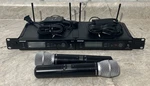 Shure SLX4 Wireless Receiver + SLX2 Microphone G4 Band 470-494MHZ Lot. Fixed Price $800.00.