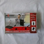 Axess Mpwl 1503-BK Wireless Transmitter, Receiver, Headset And Microphone. Fixed Price $45.00.