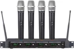 4 Handheld Wireless Microphone Cordless Mics System, Ideal For Church, Karaoke,. Fixed Price $229.99.