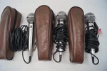 Lot (3) Speco MHL-1 Microphones Uni-directional Dynamic 600 Untested Por E343. Fixed Price $22.00.