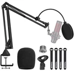 Microphone Arm Stand Tonor Adjustable Suspension Boom Scissor. Fixed Price $58.00.